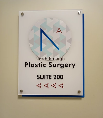 Directory and Wayfinding Signage | North Raleigh Plastic Surgery